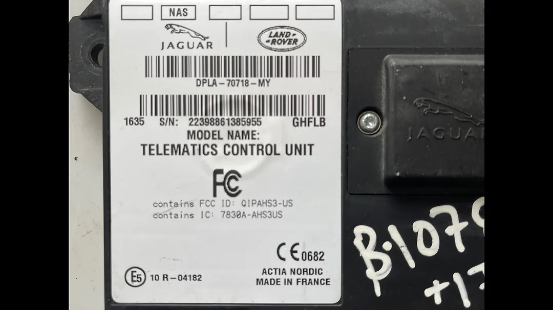 Telematic control module - 2017 Jaguar XE