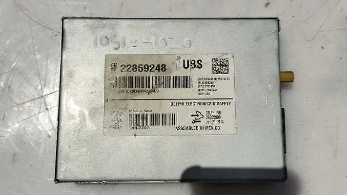 Satellite Receiver Control Module - 2014 GMC Acadia