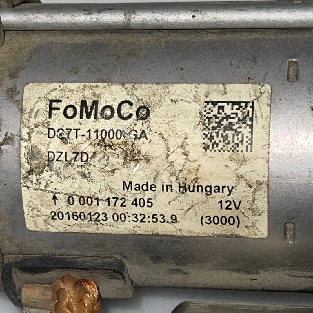 Starter Motor - 2016 Ford Edge