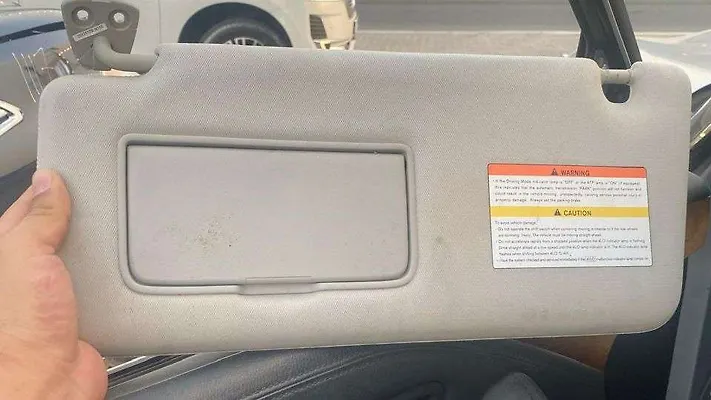 Sun visor - 2011 Infiniti QX56
