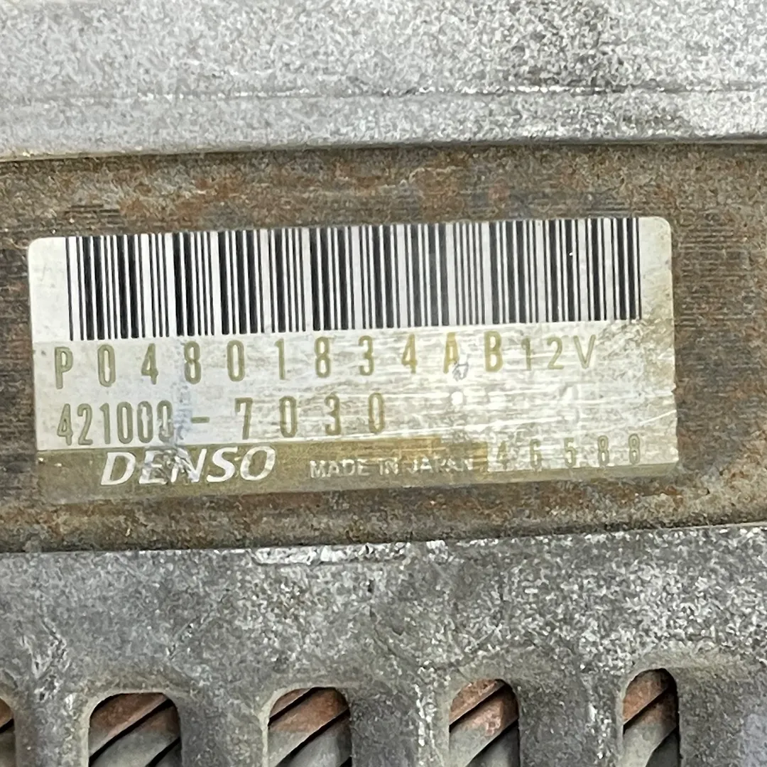 Alternator - 2013 Jeep Grand Cherokee Limited