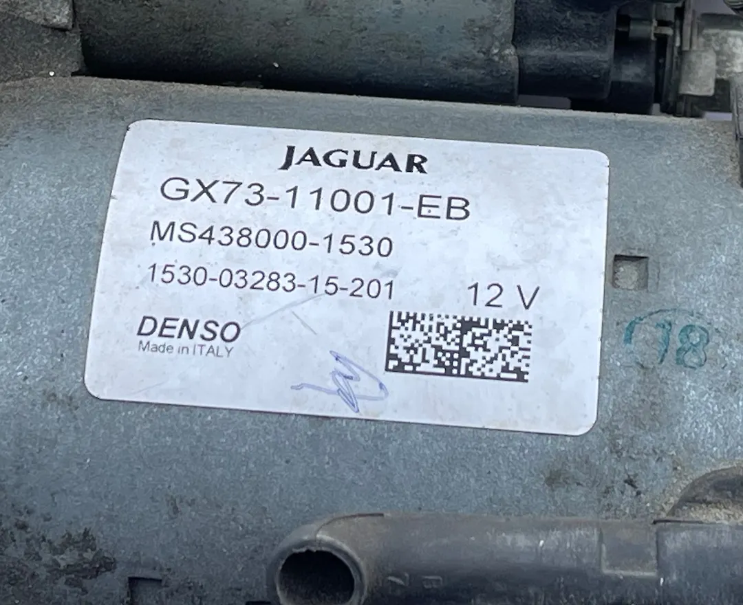 Starter Motor - 2015 Jaguar XF