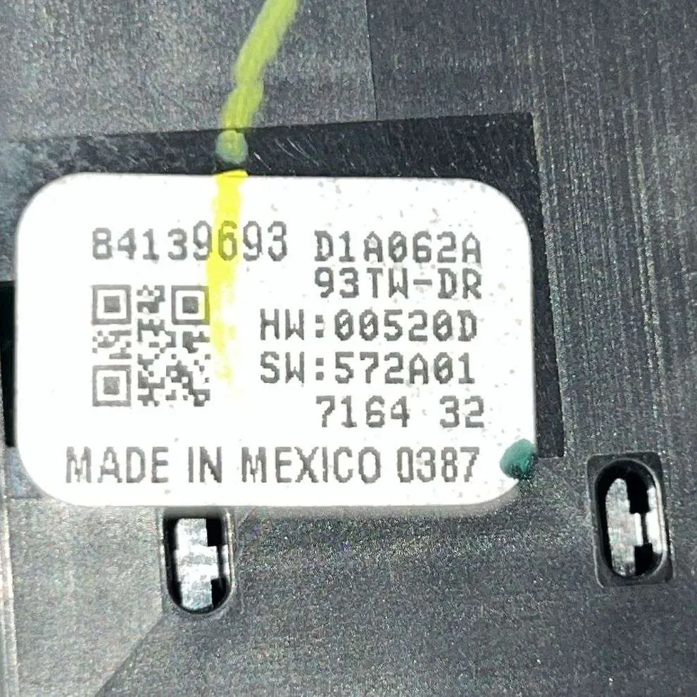 Master Power Window Switch - 2018 GMC Terrain