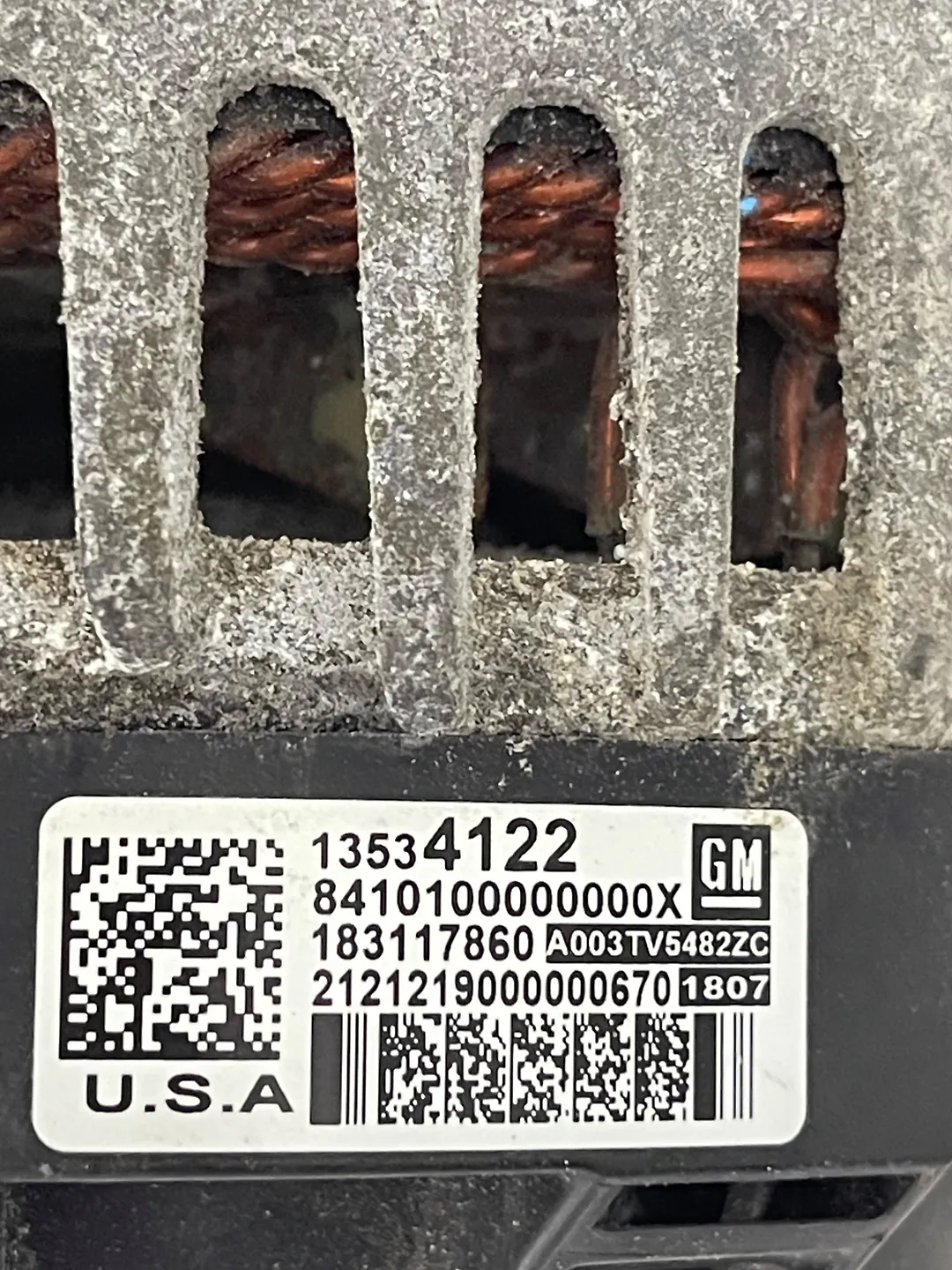 Alternator - 2021 Chevrolet Corvette Premium 3LT
