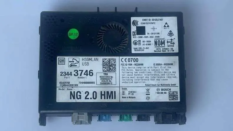HMI (Human Machine Interface Module) - 2014 Chevrolet SILVERADO LT