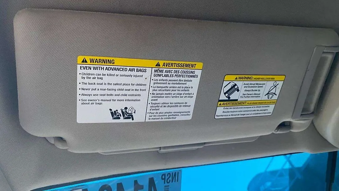 Sun visor - 2010 Infiniti QX56 5.6i
