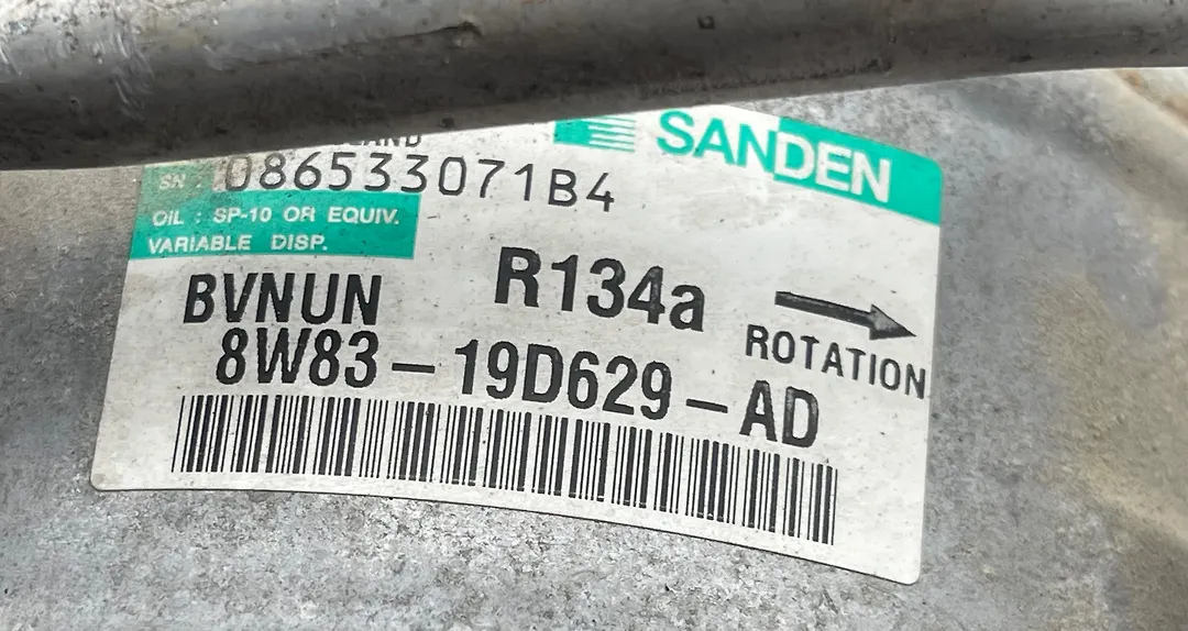 AC Compressor - 2012 Jaguar XF