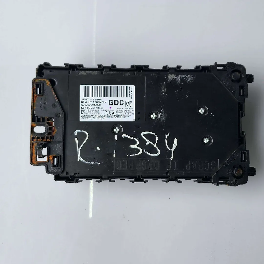 Security System (Complete) - 2018 Lincoln Continental 