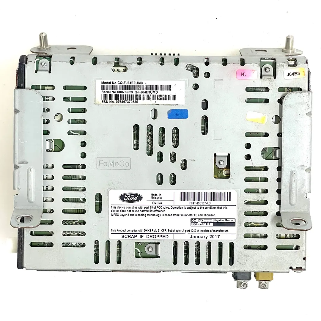 Radio FM CD Player Receiver - 2017 Ford Edge SEL