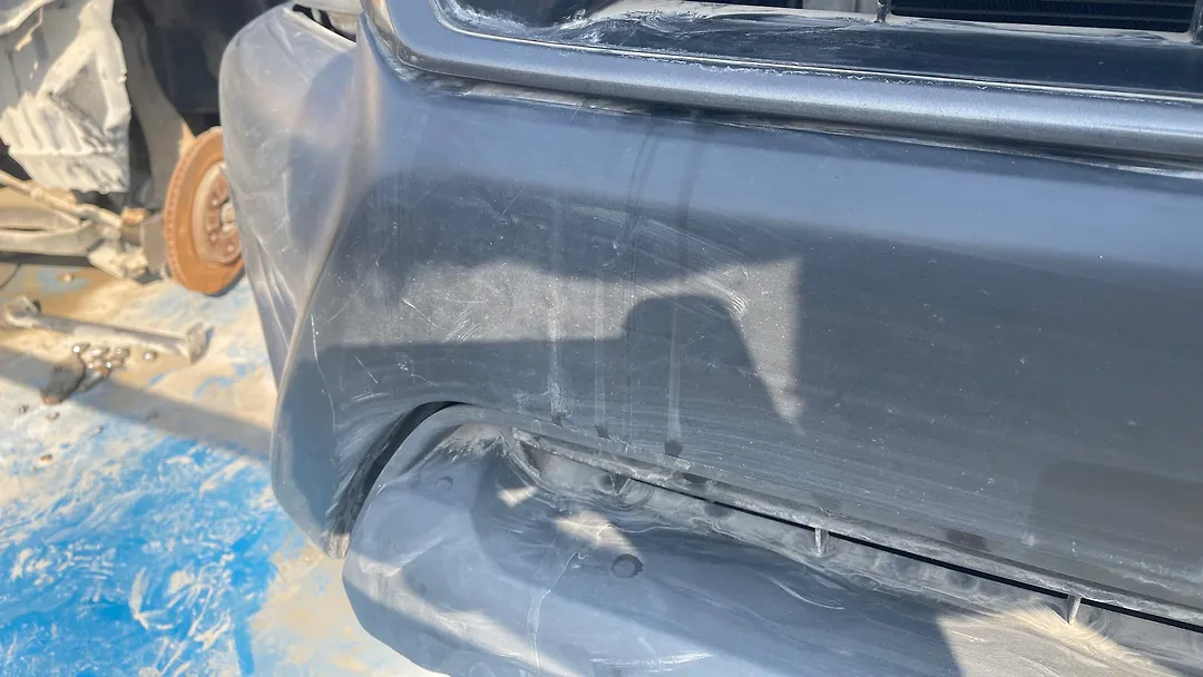 Front Bumper - 2014 Toyota Tacoma Delux Grade