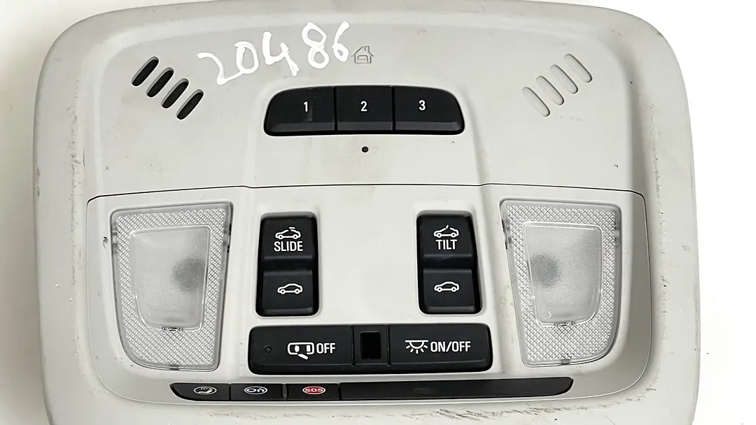 OverHead Console - 2018 Chevrolet Traverse LT Leather
