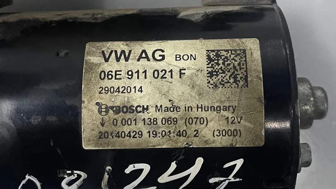 Starter Motor - 2015 Audi A8