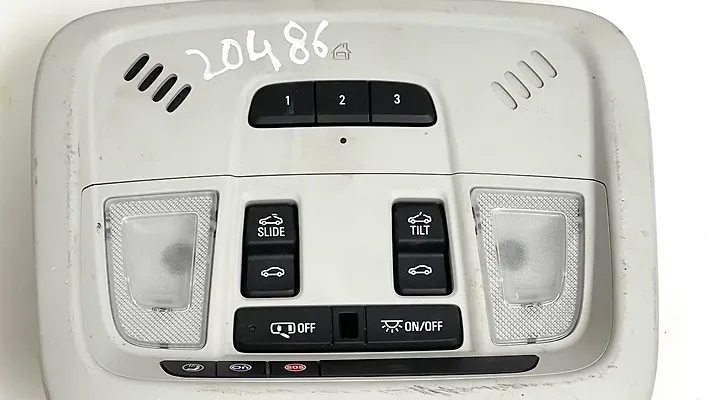 OverHead Console - 2018 Chevrolet Traverse LT Leather