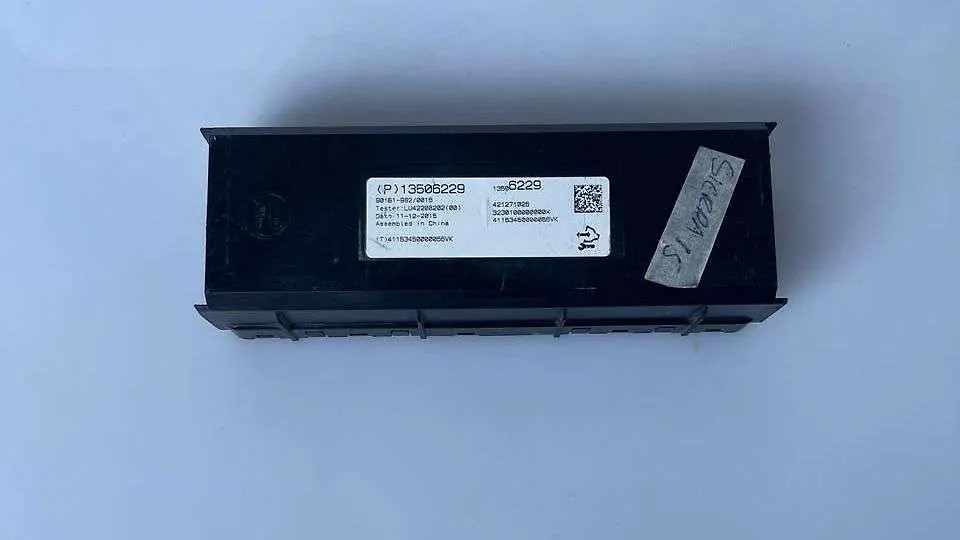 Temperature Control Module - 2015 GMC Sierra SLE