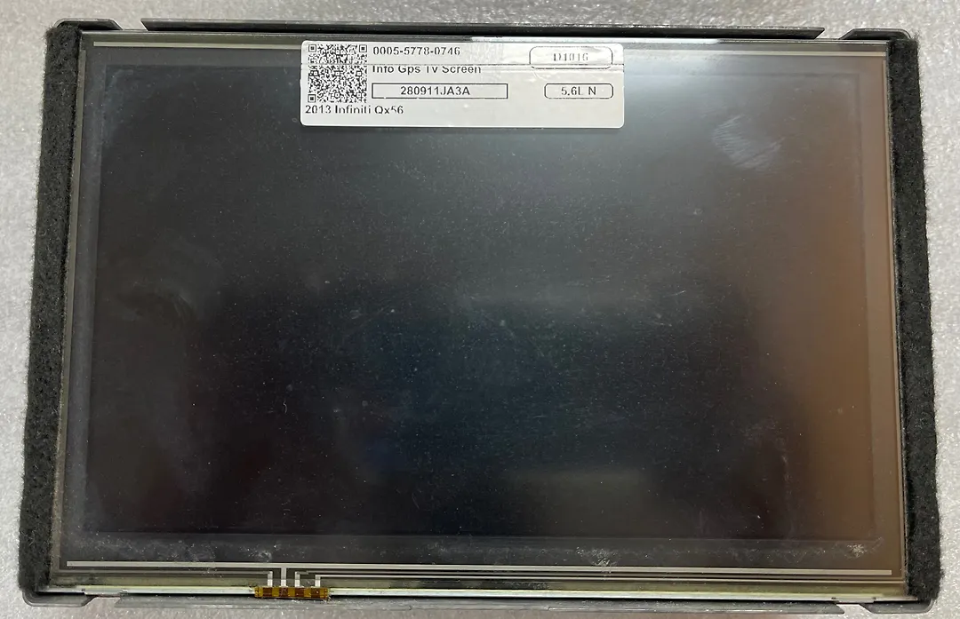 Info-gps-tv screen - 2013 Infiniti QX56