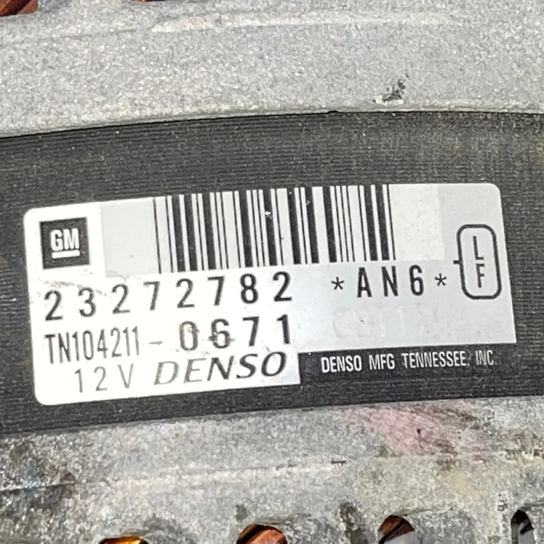 Alternator - 2017 Cadillac ATS Luxury