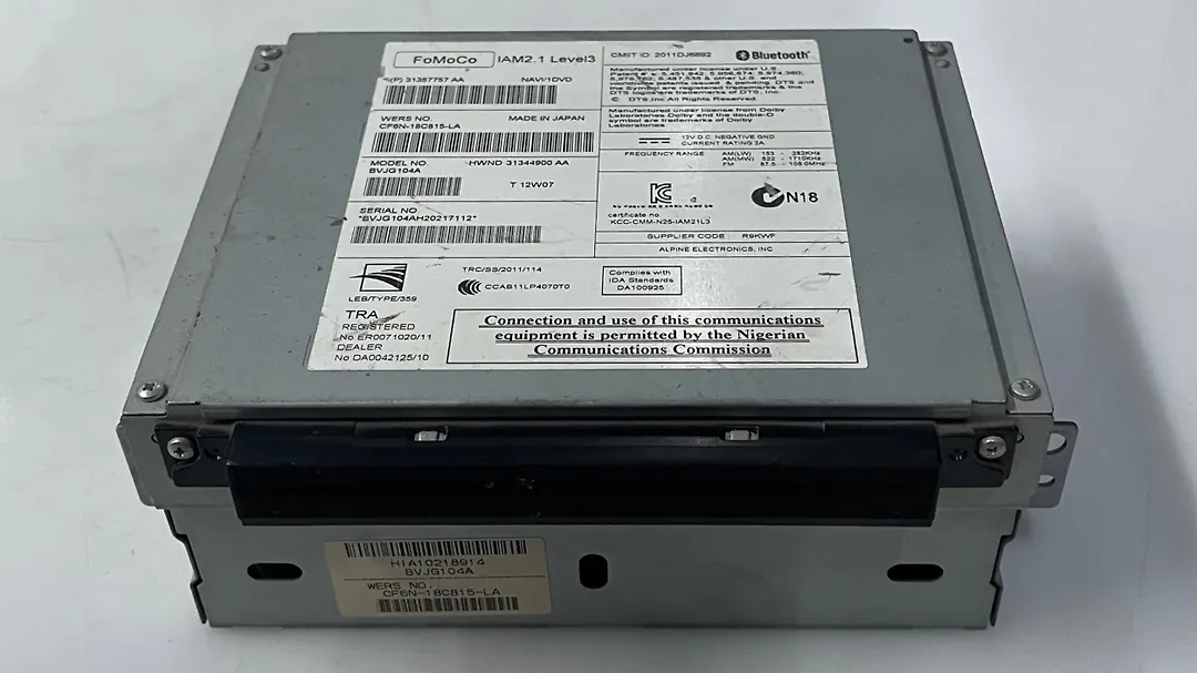 Audio CD Disc player  - 2012 Jaguar XJL