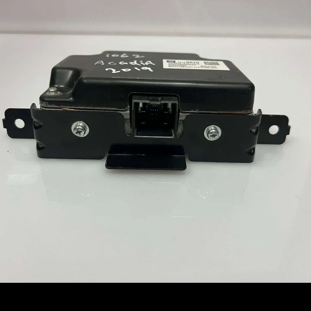  AC and DC Power Control Module - 2019 GMC Acadia