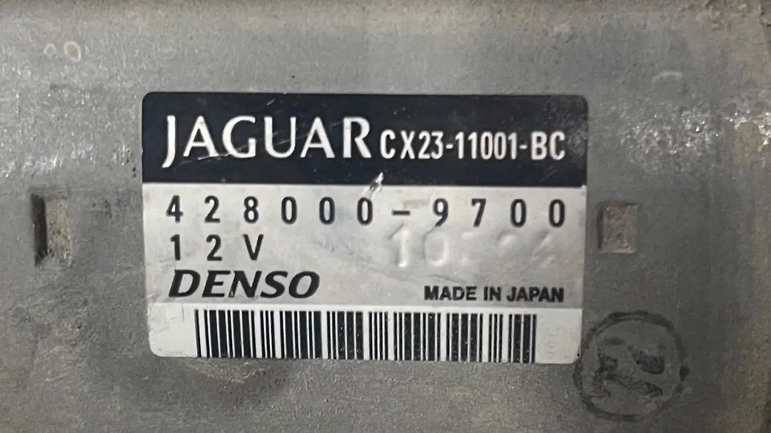 Starter Motor - 2015 Jaguar XF