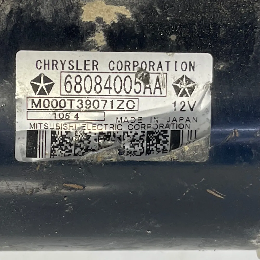 Starter Motor - 2015 Chrysler 200 Limited