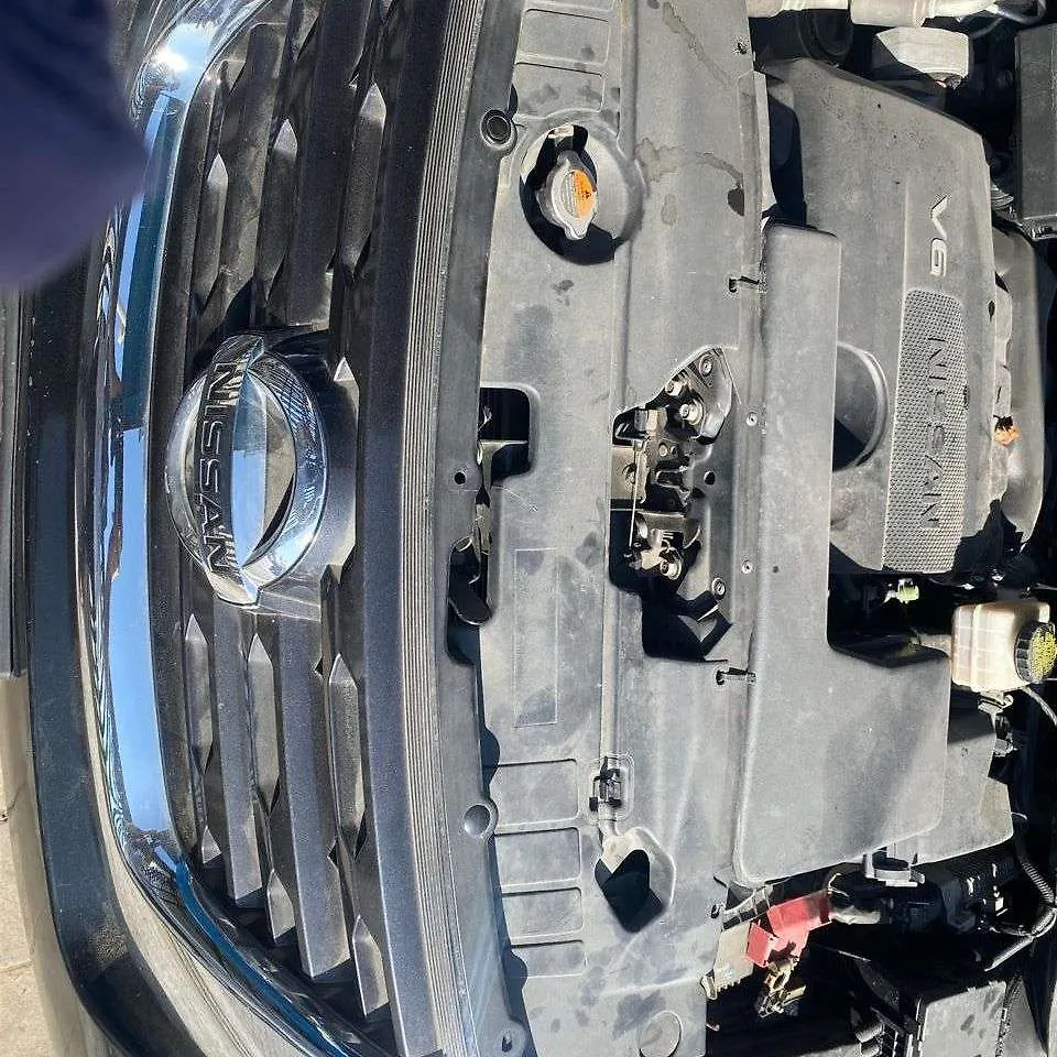 Radiator cover baffle - 2017 Nissan Pathfinder
