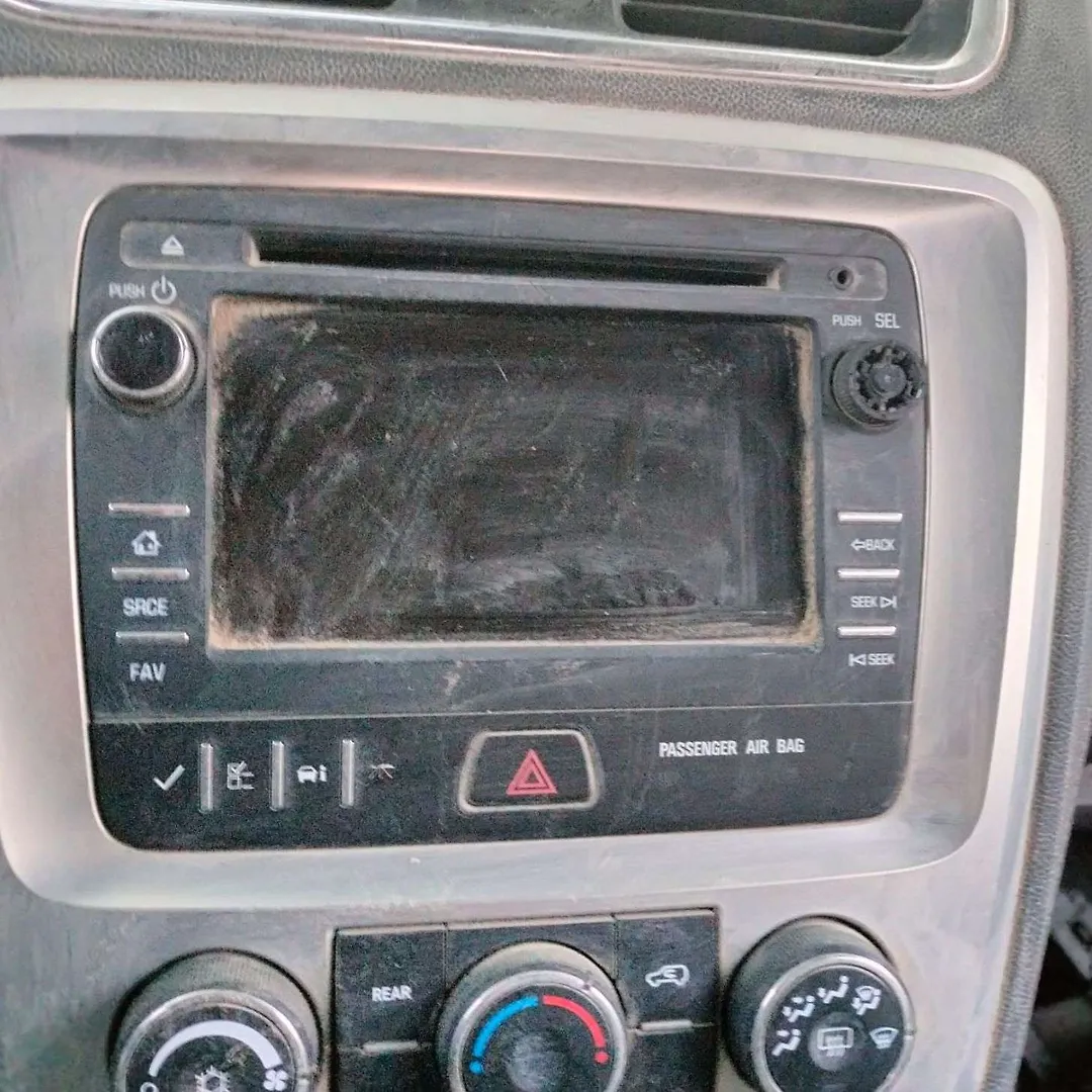 Info/GPS/TV Screen - 2014 GMC Acadia