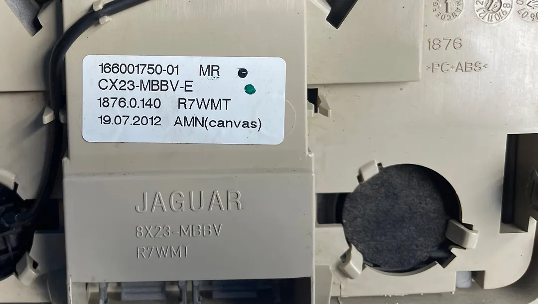 OverHead Console - 2012 Jaguar XF