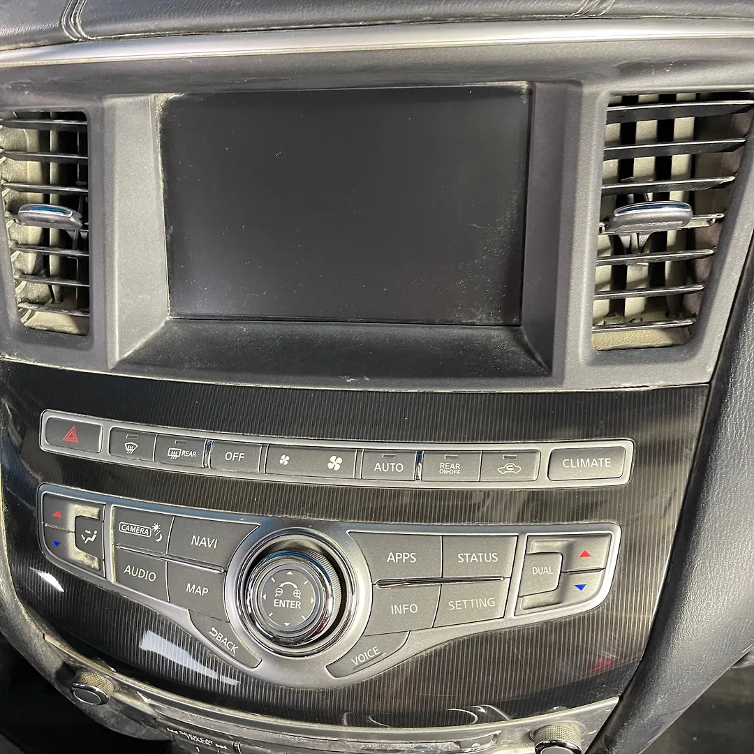 Info-gps-tv screen - 2017 Infiniti QX60