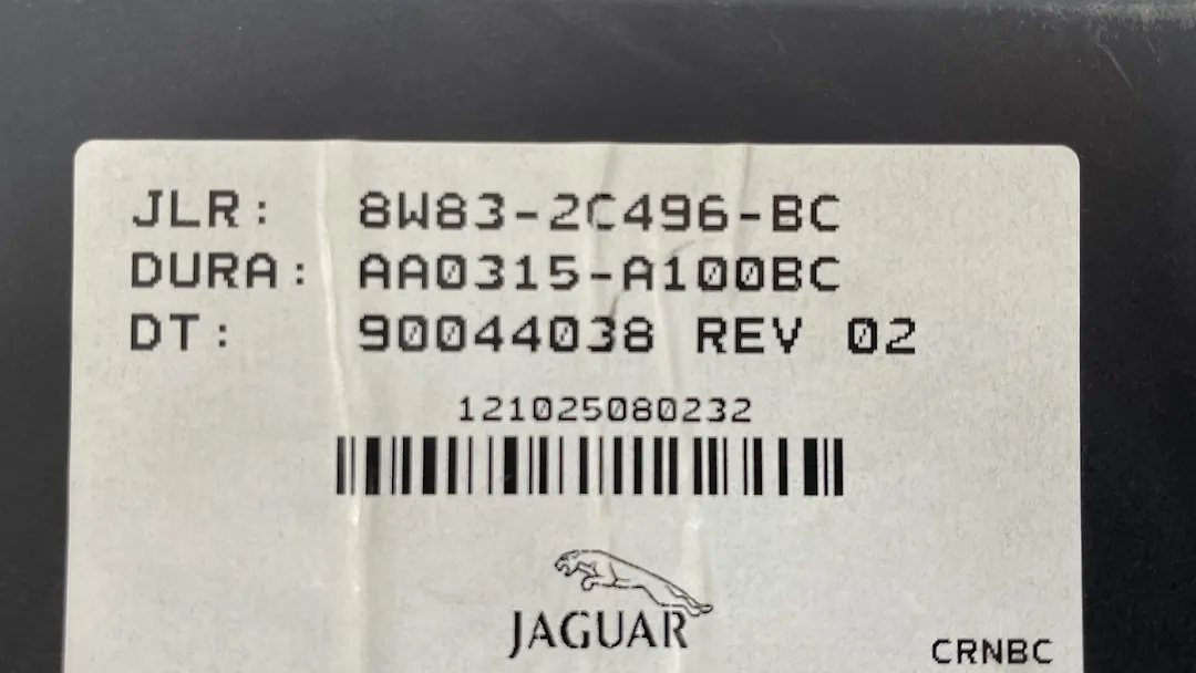 Parking Brake Control Module - 2013 Jaguar XF