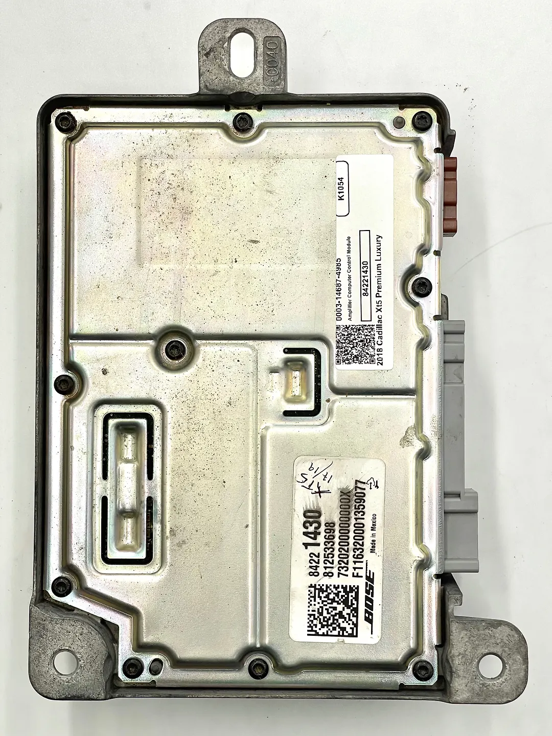 Amplifier Computer Control Module - 2018 Cadillac XT5 Premium Luxury