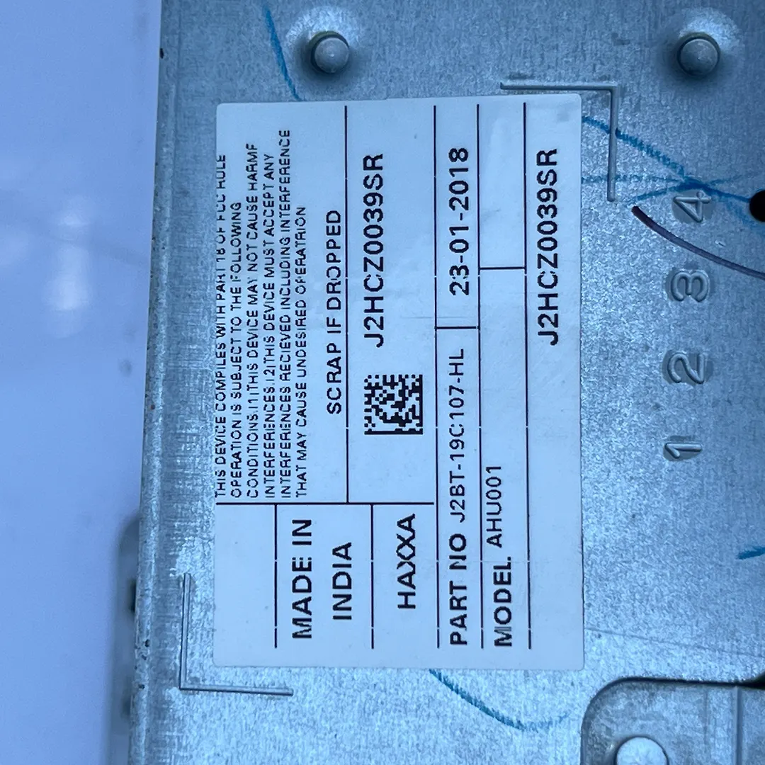 Radio FM CD Player Receiver - 2018 Ford EcoSport