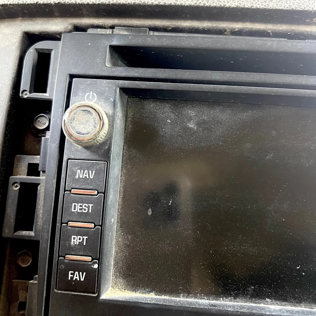 Info-gps-tv screen - 2010 GMC Yukon