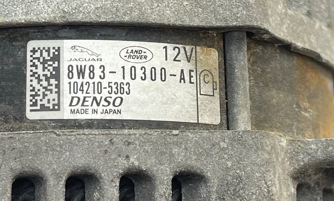 Alternator - 2016 Jaguar XF