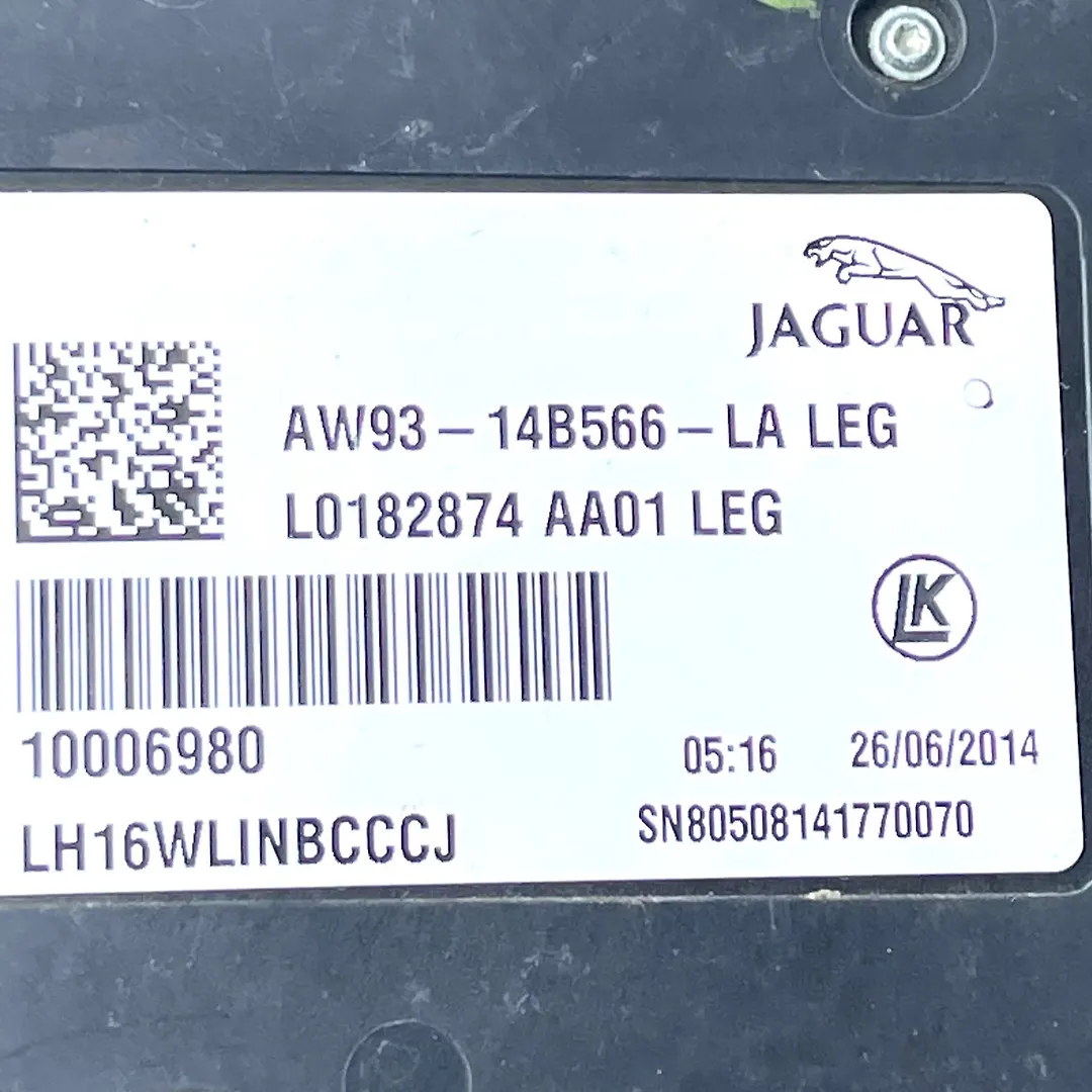 Seat Adjust Control Switch  - 2011 Jaguar XF