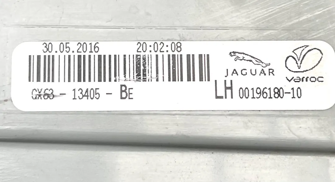 Tail Light (LH) - 2017 Jaguar XF