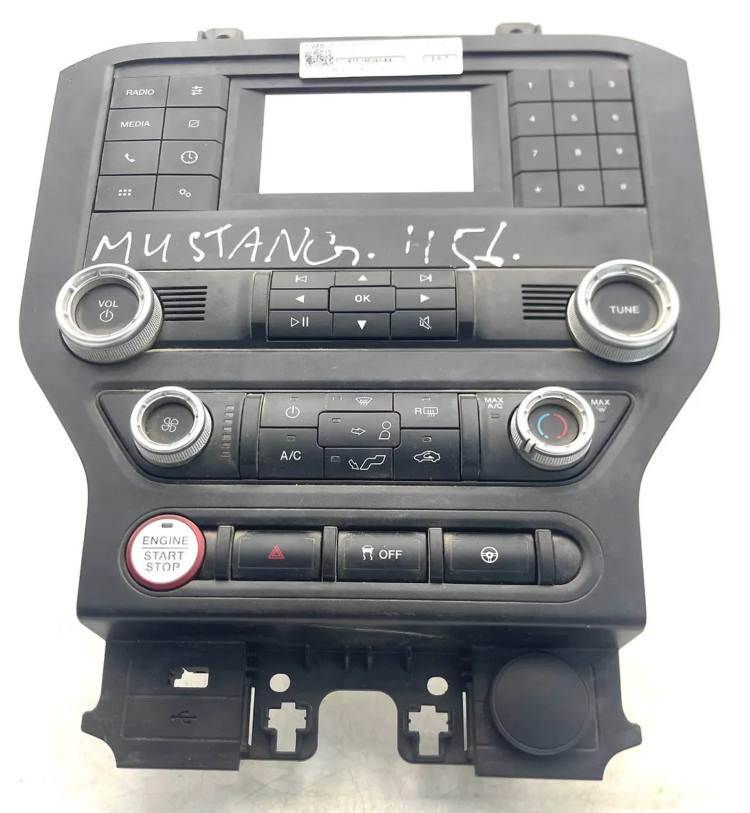 A/C Heater Climate Control Switch - 2020 Ford Mustang I4 Coupe