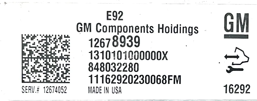 Computer system - 2015 GMC Sierra