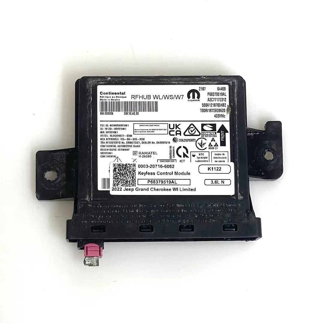 Keyless Control Module  - 2022 Jeep Grand Cherokee WL Limited