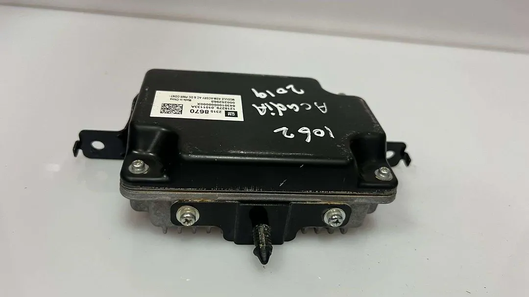  AC and DC Power Control Module - 2019 GMC Acadia