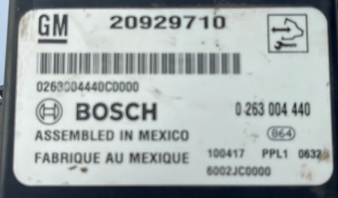 Parking Assist Control Module - 2010 Chevrolet Avalanche